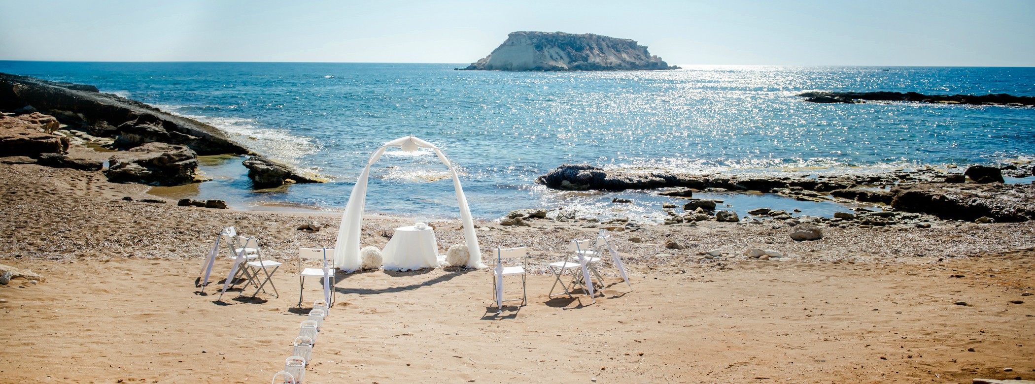 Book your wedding day in Pegeia St. George Beach